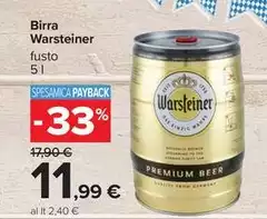Warsteiner - Birra