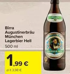 Augustinerbräu münchen - Birra Augustinerbrau Múnchen Lagerbier