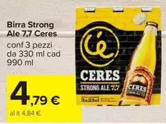 Ceres - Birra Strong Ale 7,7