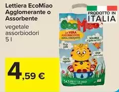 La vera - Lettiera Ecomiao Agglomerante O Assorbente