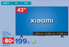 Xiaomi - Tv Led Mod. A43