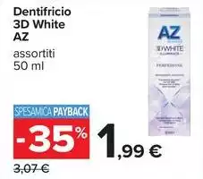 Az - Dentifricio 3D White