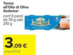 Asdomar - Tonno All'Olio Di Oliva