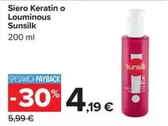 Sunsilk - Siero Keratin O Louminous