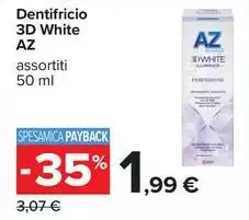 Az - Dentifricio 3D White