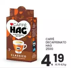Hag - Caffè Decaffeinato