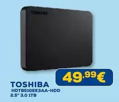 Toshiba - Hdtb510ek3aa-hdd 2.5" 3.0 1tb