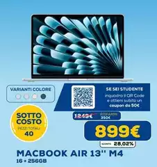 Macbook Air 13" M4