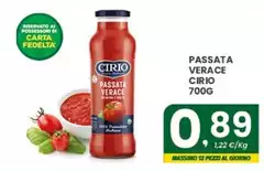 Cirio - Passata Verace