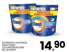 Dash - Detersivo Lavatrice Pods Colore/ Regolare