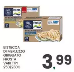 Frosta - Bistecca Di Merluzzo Grigliato
