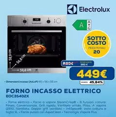 Electrolux - Forno Incasso Elettrico