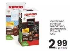 Kimbo - Caffè Espresso Napoletano/Decaffeinato