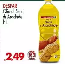 Despar - Olio Di Semi Di Arachide