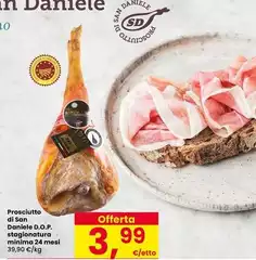 San daniele - Prosciutto Di Sainte Canelo E.O.P. Stagionatura Minimum