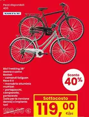 Bici Trekking 20" Donna O Uomo