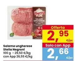 Negroni - Salame Ungherese Stella