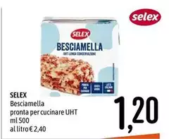 Selex - Besciamella Pronta Per Cucinare UHT