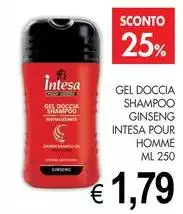 Intesa - Gel Doccia Shampoo Ginseng  Pour Homme