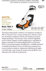 RMA 750 V RMA 750 V