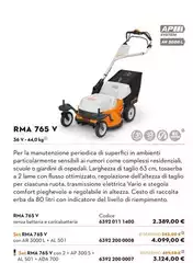 Rma 765 V Rma 765 V