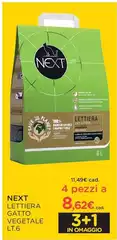 Next - Lettiera Gatto Vegetale