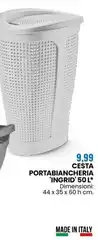 Cesta Portabiancheria 'Ingrid' 50 L