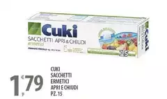 Cuki - Sacchetti Ermetici Apri & Chiudi