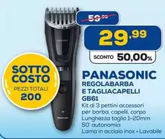 Panasonic - Regolabarba E Tagliacapelli GB61