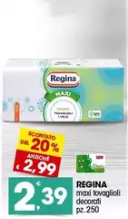 Regina - Maxi Tovaglioli Decorati