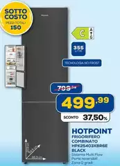 Hotpoint - Frigorifero Combinato HXP56403XB6E