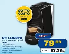 De Longhi - Macchina Da Caffè EN85
