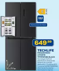 Frigorifero 4 Porte Tfmmpnf4801 Black