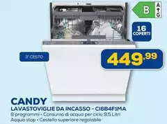 Candy - Lavastoviglie Da Incasso-CI6B4F14A