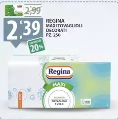 Regina - Maxi Tovaglioli Decorati