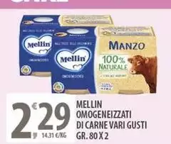 Mellin - Omogeneizzati Di Carne