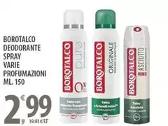 Borotalco - Deodorante Spray