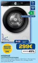 Hisense - Lavatrice WF43702BW