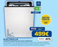 Electrolux - Lavastoviglie Da Incasso EES68510L