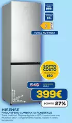 Hisense - Frigorifero Combinato FCN255ACE