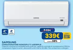 Samsung - Condizionatore Monosplit F-AR09MLB