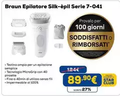 Braun - Epilatore Silk-épil Serie 7-041