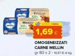 Mellin - Omogeneizzati Carne