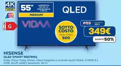 Hisense - Qled Smart 55E79NO