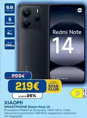 Xiaomi - Smartphone Redmi Note 14