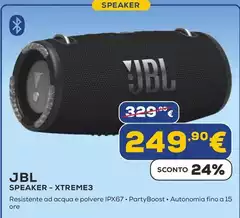 Jbl - Xtreme 3 Nero 100 W