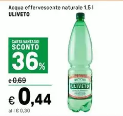 Uliveto - Acqua Effervescente Naturale