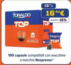Nespresso - 100 Capsule Compatibili Con Macchine A Marchio