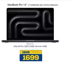Macbook Pro 14" | Notebook Pro Come Nessno
