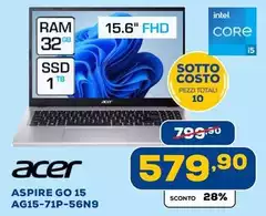 Acer - Aspire Go 15 Ag15-71p-56n9